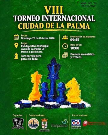 Imagen VIII TORNEO INTERNACIONAL DE AJEDREZ